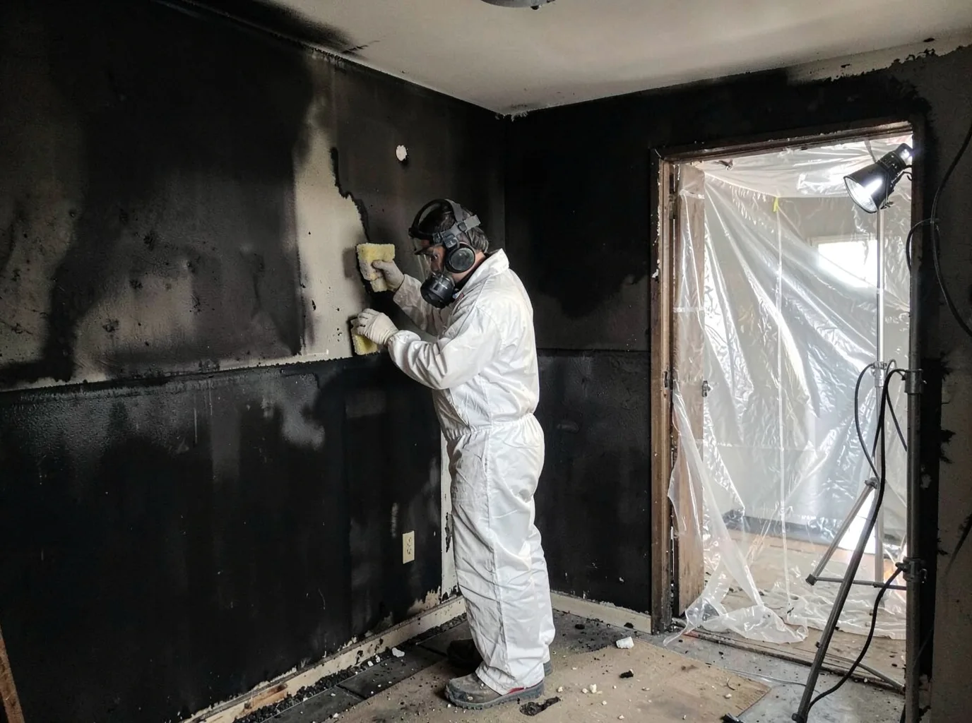 Fire Damage Restoration company in Carnegie, OK